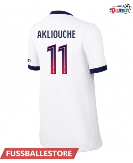 Günstige Paris Saint-Germain Maghnes Akliouche #11 Auswärtstrikot Damen 2026-27 Kurzarm